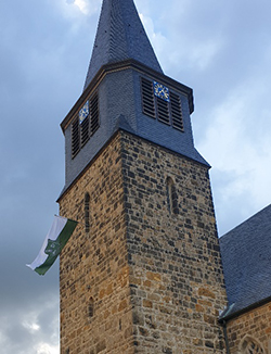 SCHV KlR Beflaggung Kirche
