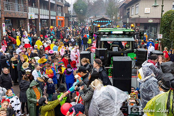 Karneval Reken 2023 BLippe Karnevalsumzug