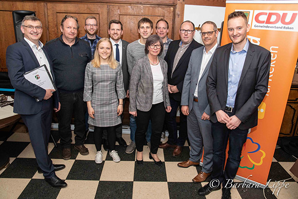 CDU Gemeindeparteitag 2019 Vorstandgruppe