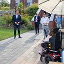 Jens Spahn besucht Benediktushof BLippe EF