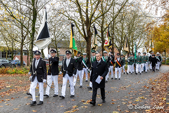 Volkstrauertag 2024 BLippe Marsch