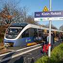 Eröffnung Bahnhaltepunkt Klein Reken EF