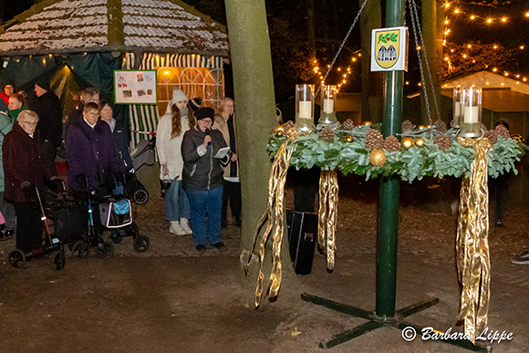 Schneermann Weihnachtsmarkt 2023 BLippe Kranz7