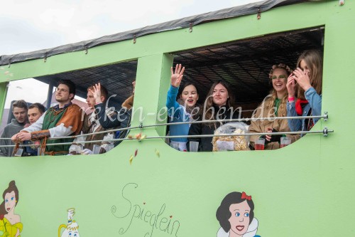 Ein viertel Jahrhundert von Jecken bewundert - Karnevalsumzug 2020 in Reken