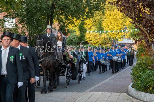 Sebastian Dowe und Carolin Denne regieren in Maria Veen 2019